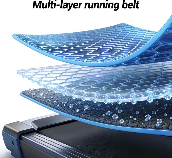 18% Incline Folding Treadmills for Home, 3.0HP Quiet Brushless Motor, 3 Manual Incline Levels, 12 Workout Programs, LED Display, 350 LBS Capacity, 0.6-7.5 MPH Compact Walking Pad for Small Spaces