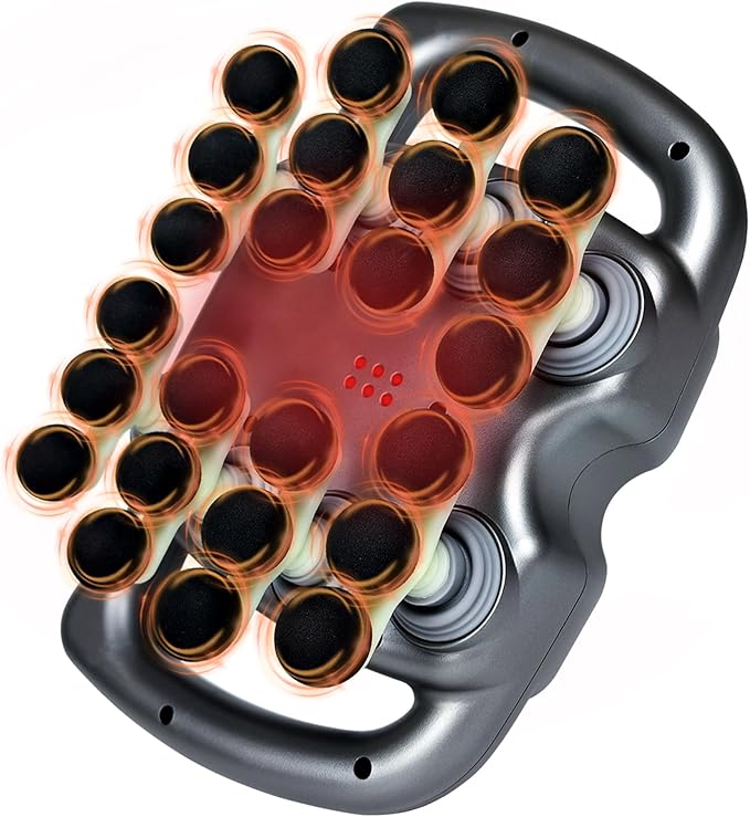 24 Head Massage Gun Set, Massager Gun Deep Tissue, Back Massager | 9 Modes 99 Intensities, 3000 RPM High, Deep Tissue Percussion Massager, Massage Gun Legs, Shoulders, Back, Body, Home Gym