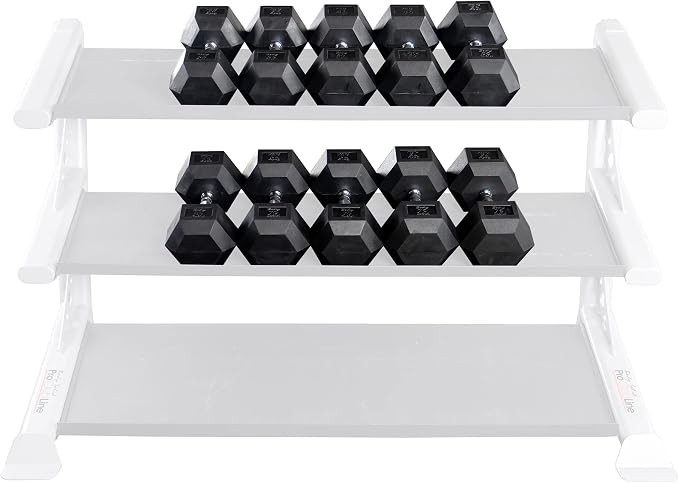 Body-Solid Cast Iron Hexagon Dumbbell, Hand Weights For Men and Women, Weight Dumbbells for Strength Training, Body Building Home Gym Training Gear