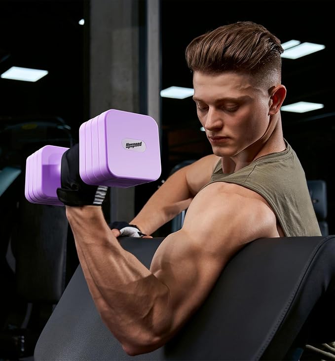 Adjustable Dumbbell Set for Women Men 7.5LB/10LB/15LB/20LB/25LB Each | Dumbbells Set of 2, Free Weight Set at Home Gym, Hand Weights with Locking/Metal Handle for Exercise Muscle Toning Rehab