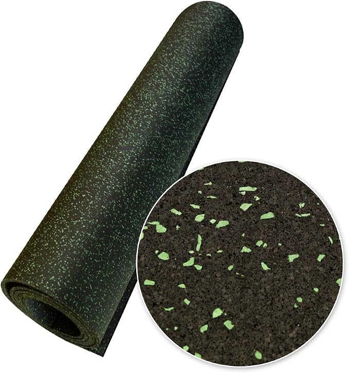 Rubber-Cal Elephant Bark Rubber Flooring - 3/16" Thick