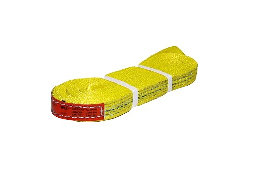 Kennedy Wire Rope & Sling Co. 1" x 10' 2-Ply Twist Eye Polyester Lifting Sling (Various Sizes in Listing) Made in The USA