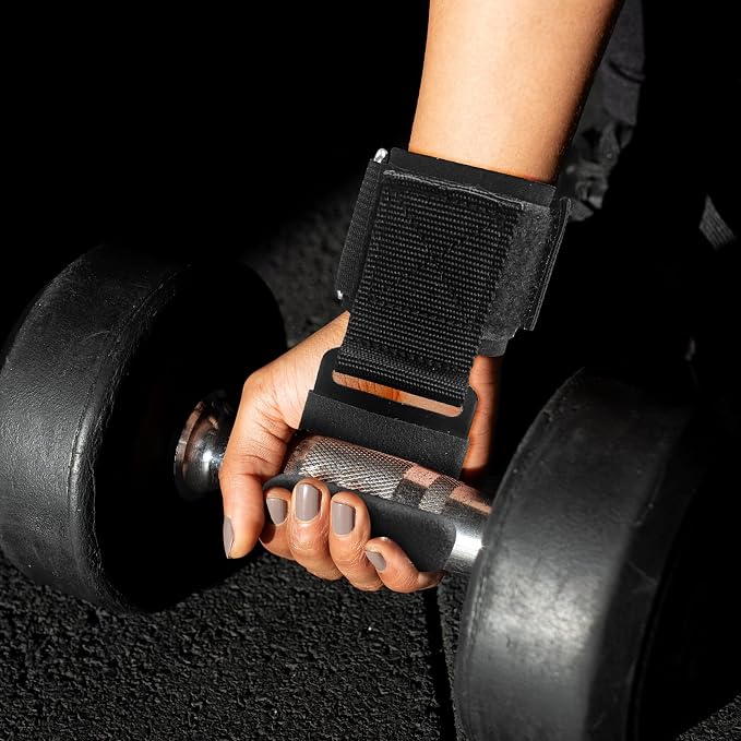 RELIFE REBUILD YOUR LIFE Lifting Hooks for Men and Women(Pair) | Pull Up Straps , Gym Reapers Lifting Wrist Grips, Heavy Powerlifting, Lifting Hooks for Weight Lifting