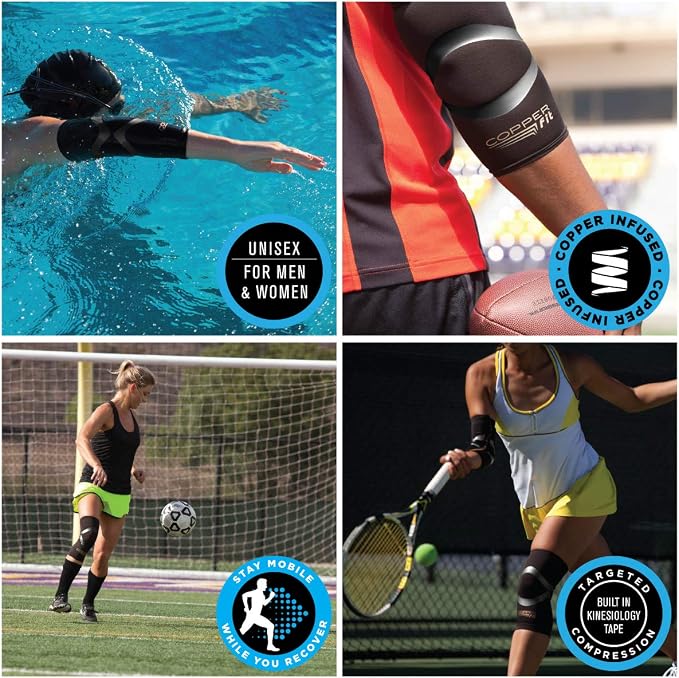 Copper Fit Pro Series Knee Compression Sleeve