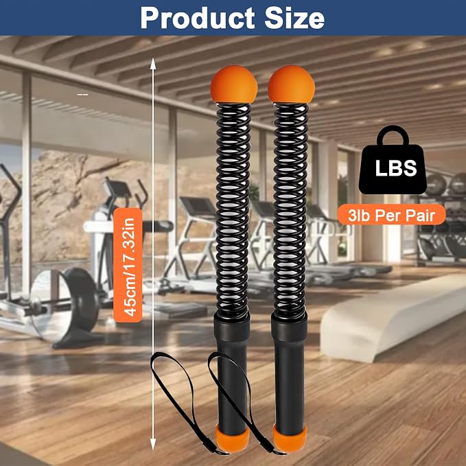 Portable Cordless Battle Ropes for Home Gym,Ropeless Battle Ropes, Exercise Equipment for Low-Impact Aerobic Training, Strength & HIIT, for Men & Women