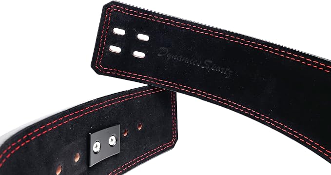 Anime Weight Lifting Lever Belt | 10mm Premium Leather Weightlifting Belt for Powerlifting, Bodybuilding, Deadlift, Squats, Exercise Workout | Heavy Duty Gym Belt Best for Men & Women