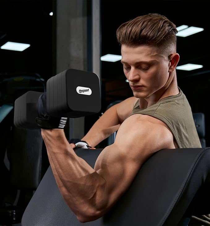 Adjustable Dumbbell Set for Women Men 7.5LB/10LB/15LB/20LB/25LB Each | Dumbbells Set of 2, Free Weight Set at Home Gym, Hand Weights with Locking/Metal Handle for Exercise Muscle Toning Rehab