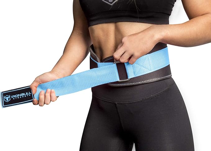 Women Weight Lifting Belt - High Performance Neoprene Back Support - Light Weight & Heavy Duty Core Support For WeightLifting and Fitness