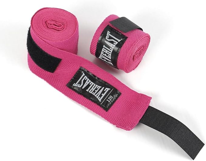 Everlast Core Handwraps 120in – Boxing Hand Wraps for Gloves, Wrist & Knuckle Support