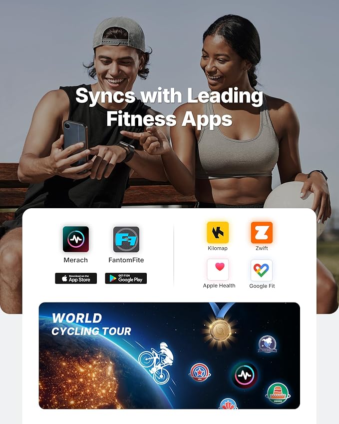 MERACH Recumbent Exercise Bikes for Home with Smart Bluetooth Equipment App | LCD, Heart Rate Handle Stationary Bikes for Home, Magnetic Recumbent Exercise Bike for Seniors Gym S08/S23