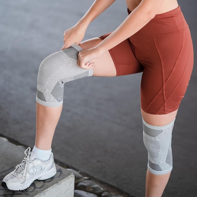 MagnetRX® Magnetic Knee Sleeve – (2-Pack) Effective Compression Knee Brace with Magnets for Knee Comfort & Recovery – Magnetic Knee Brace Support (Small)