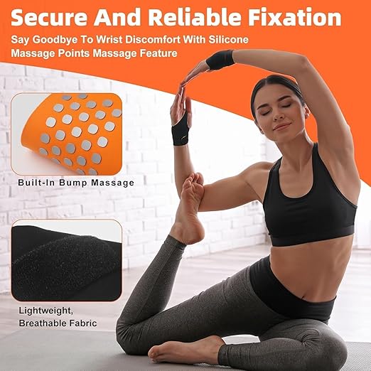 Wrist Brace,Wrist Support for Carpal Tunnel Pain Relief | Ulnar Brace Ultra-Thin Elastic for Tear,Repetitive Strain Injury,Fits Both Wrists,Weightlifting,Tendonitis Support
