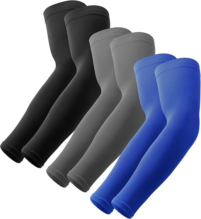 OutdoorEssentials UV Sun Sleeves for Men & Women, Cooling Arm Sleeves UPF 50+ | Golf, Tattoo Cover Up, Sun Protection