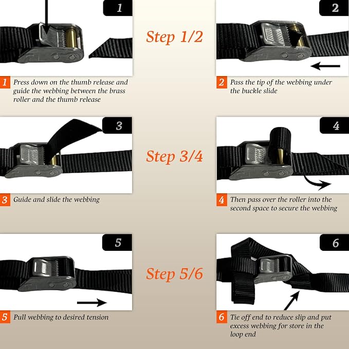 MULTUS Handle and Haul Moving Strap 4-Pack, 1 Handle Each | 4 straps for movers or crews; 250 lb capacity each; carries boxes, furniture, camping & hunting gear