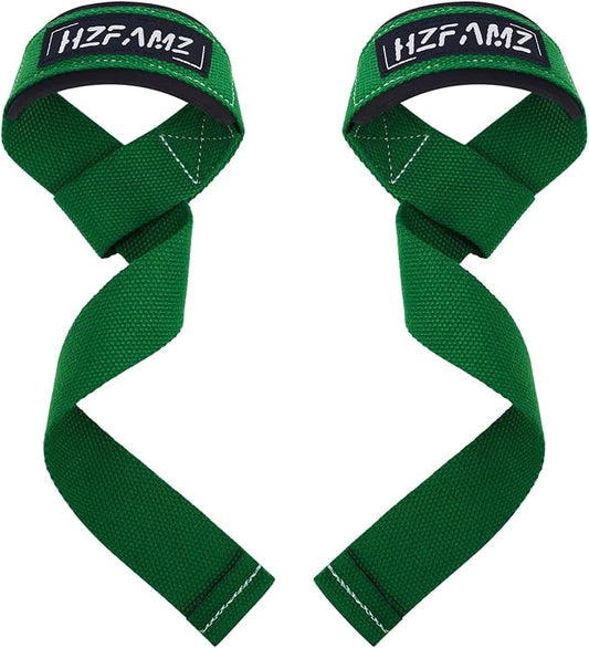 Lifting Straps, Lifting Wrist Straps for Weightlifting, Weightlifting Straps with Padded Neoprene, Gym Straps for Strength Training, Bodybuilding, Weight Lifting Straps for Men and Women