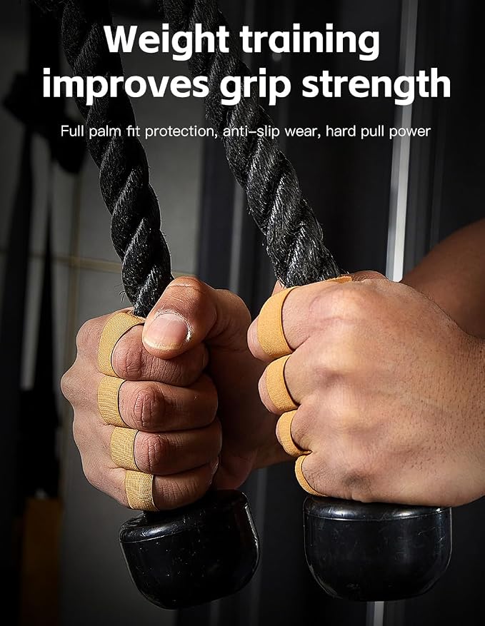 SUJAYU Leather Weight Lifting Gloves, Lifting Grips Weightlifting Gloves for Men Women, Weight Glove Gym Glove for Weightlifting Deadlift Exercise Pull-up