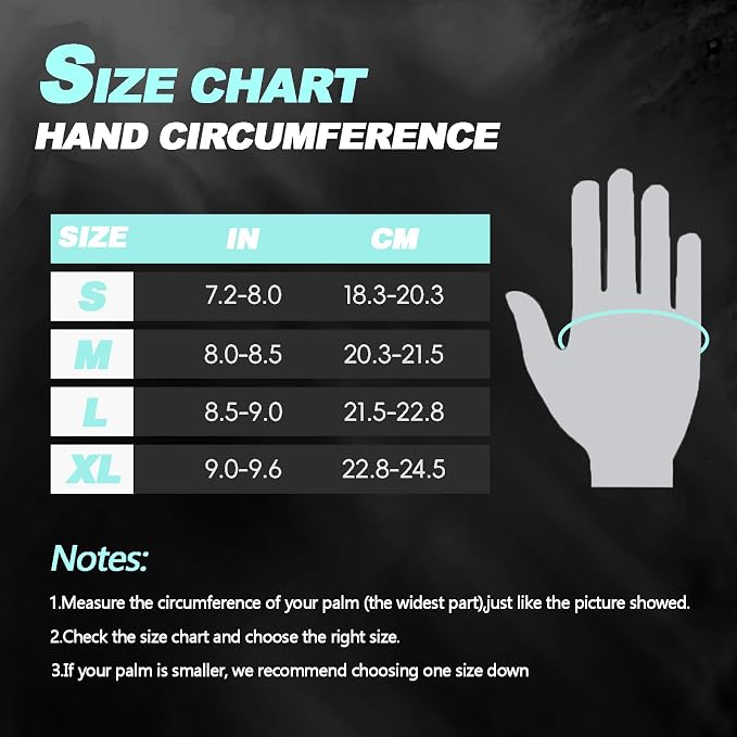 Seektop Breathable Workout Gloves Women & Men: Thick Padded Gym Gloves | Full Palm Protection, Excellent Grip for Gym Weight Lifting Fitness and Training, Exercise, Cycling