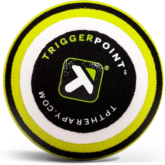 TRIGGERPOINT Foam Massage Ball - Deep Tissue Relief for Muscle and Joint Pain - Mimics Therapist's Hands - Targets Small Muscle Tightness - Lightweight & Easy to Clean