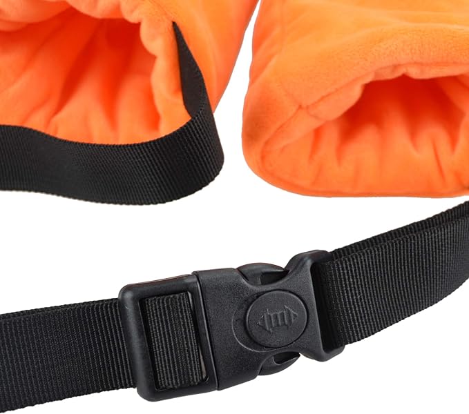 Dog Elbow Protector Fleece Elbow Sleeves with Cotton Pad for Dogs Prevent Injury (Small)