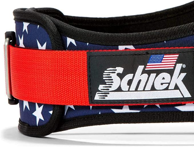 Schiek Sports 2006 Nylon 6 Inches Weight Lifting Belt - Support Belt for Power Lifting