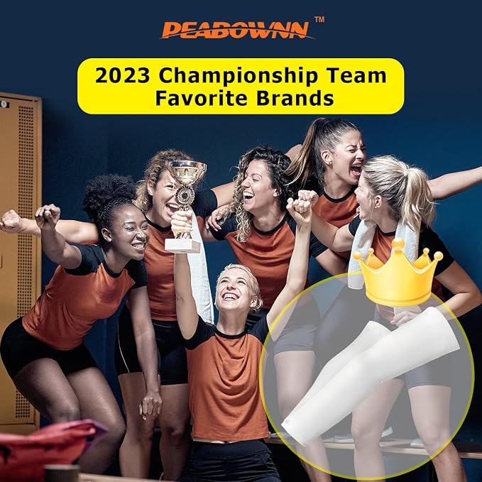 Volleyball Arm Sleeves youth girls - 3XS-XL Compression Volleyball Arm Sleeves for women teen girls kids