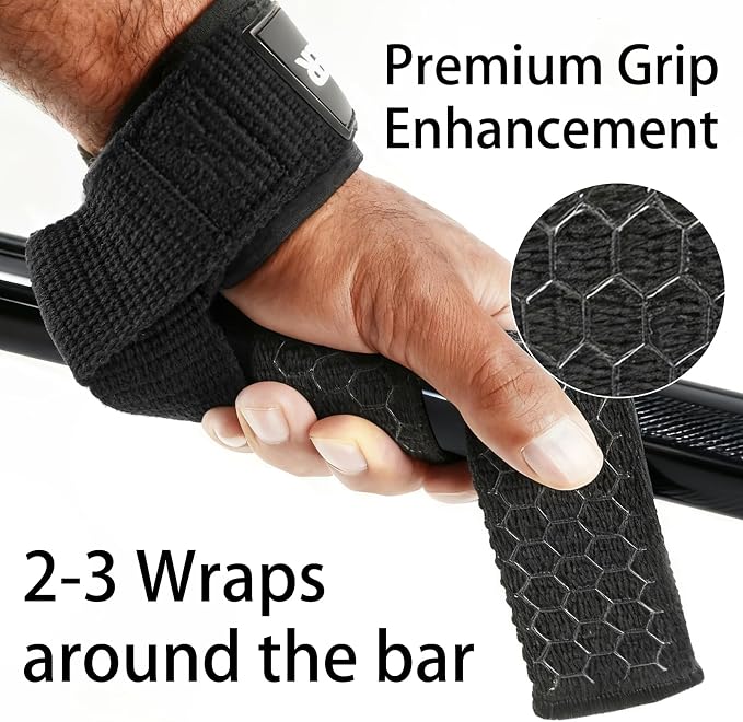 Lifting Straps Wrist Straps for Weightlifting Gym Straps Weight Lifting Deadlift Workout Women Men Dumbbell Straps for Hand RDL Strap Exercise Straps Dead Lift Cotton Neoprene Padded Zeus Power