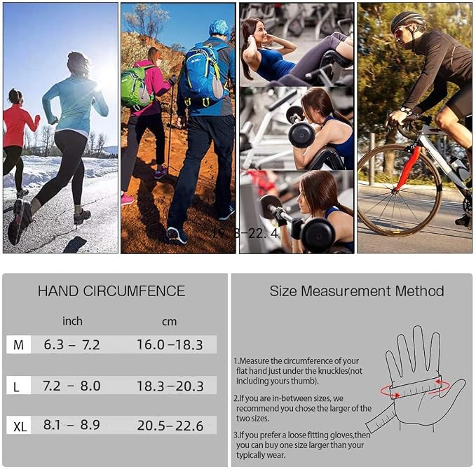 YHT Workout Gloves, Full Palm Protection & Extra Grip, Gym Fishing Fencing Gloves for Weight Lifting, Training, Fitness, Exercise (Men & Women)
