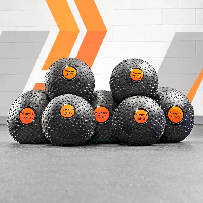 METIS Slam & Medicine Ball Storage Rack | Gym Ball Storage Towers [5-Tier] – Up to 66lbs Complete Sets Available