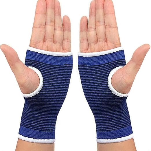 Palm Brace Wrist Compression Sleeves, Everyday Use Wrist Brace, Compression Carpal Tunnel for Wrist Pain Relief, Fitness Gloves, Sports compression Glove, Wrist guard for Men and Women (Blue)