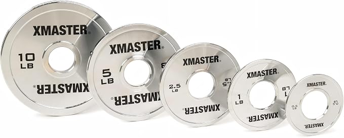 XMASTER FITNESS Chrome Steel Change Plates