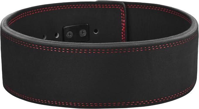 DEFY Weightlifting Lever Belt – 4” Wide Powerlifting Strongman Gym Belt for Men & Women – 10MM Lever Belt for Lower Back Support, Workout, Deadlift & IPF Bodybuilding