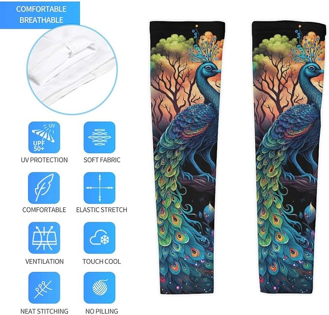 Marble Sports Compression Arm Sleeves for Men & Women - Youth Arm Sleeve Baseball Volleyball Sleeves & Basketball Sleeve