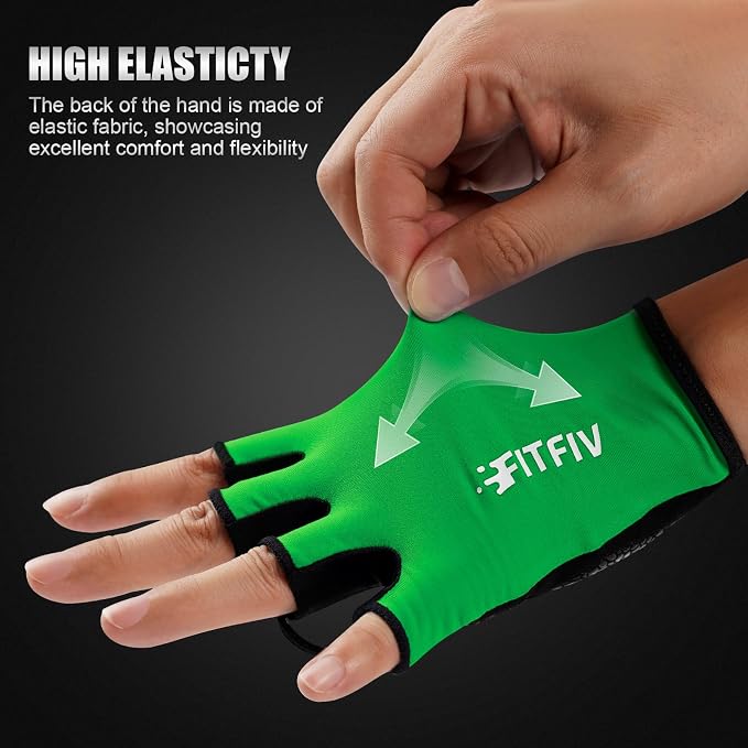 Cycling Gloves for Men Women, Half-Finger for Bike, Gym, Weight Lifting, Workout, Riding, Outdoor Sports