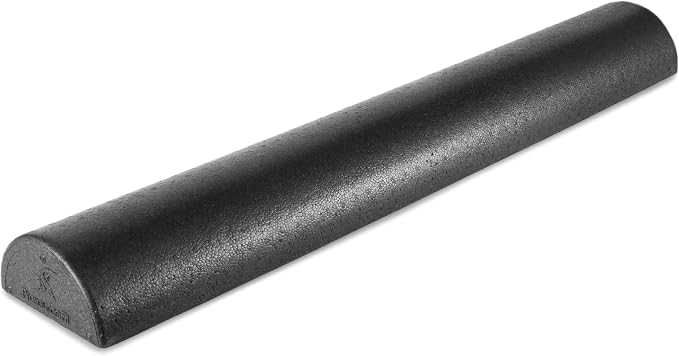 ProsourceFit High Density Foam Rollers - inches long. Firm Full Body Athletic Massager for Back Stretching, Yoga, Pilates, Post Workout Trigger Point Release