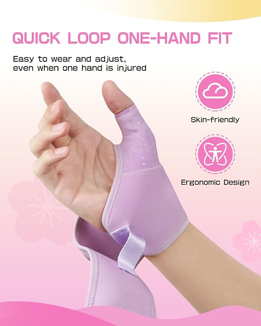 Wrist Brace with Soft-Touch Fabric, Left, S | Compression Wrist Support for Daily Wear, Typing & Work, Adjustable Wrist Wrap for Mild Carpal Tunnel, Tendonitis