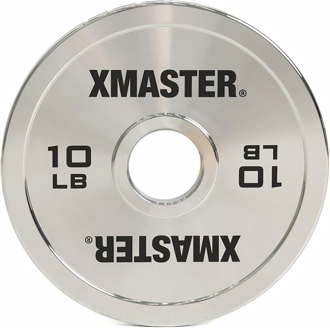 XMASTER FITNESS Chrome Steel Change Plates
