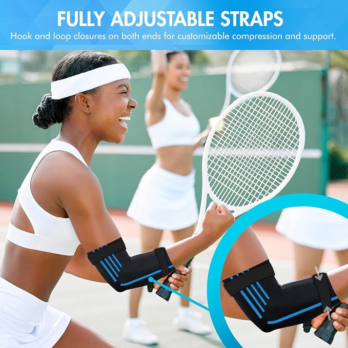 Freeze Sleeve - Hot & Cold Arm Ice Pack Wrap Compression - Tennis Elbow Cold Pack Compression for Support in Injuries - Ice Sleeve for Knee, Elbow (Small-Medium)