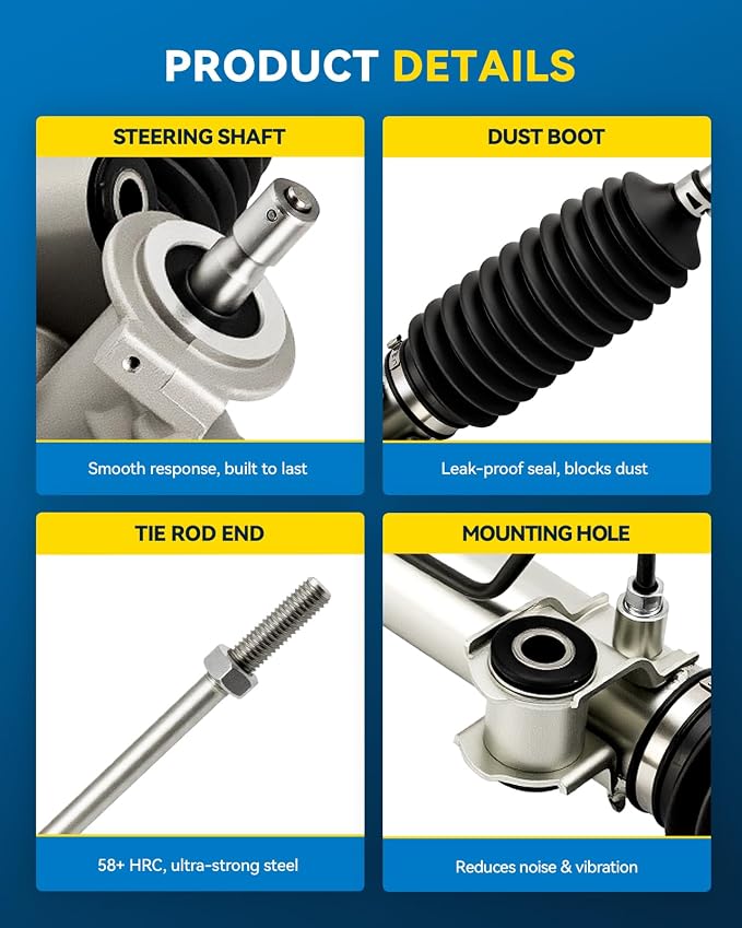 PHILTOP Power Steering Rack and Pinion for 2010-2013 Transit Connect | No.222108, 7T1Z3A500A