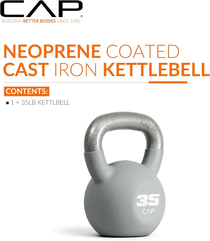 CAP Neoprene Coated Kettlebells - Multiple Sizes