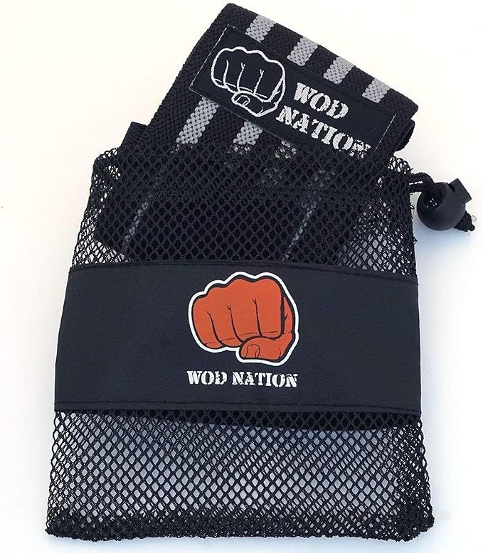 WOD Nation Wrist Wraps for Weightlifting & Strength Training – Professional Gym Straps w/Thumb Loop for Men & Women