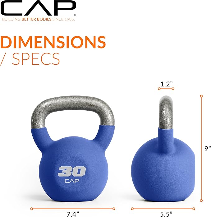 CAP Neoprene Coated Kettlebells - Multiple Sizes
