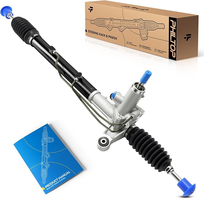 PHILTOP Power Steering Rack & Pinion for 06-10 Civic DX/EX/EX-L/GX/LX/LX-S | No.53601SNAA61, 53601SNAA12, 53601SNAA51, 53601SNAA02, 53010SNEA01, 262718