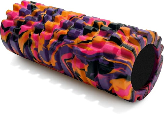 321 Strong Foam Roller - Medium Density Deep Tissue Massager for Muscle Massage and Myofascial Trigger Point Release, with 4K eBook