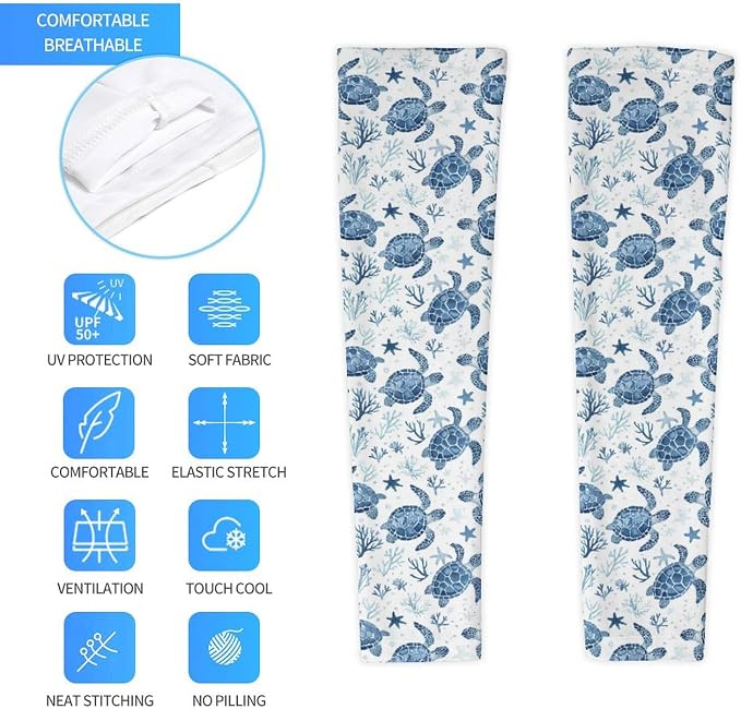 Marble Sports Compression Arm Sleeves for Men & Women - Youth Arm Sleeve Baseball Volleyball Sleeves & Basketball Sleeve