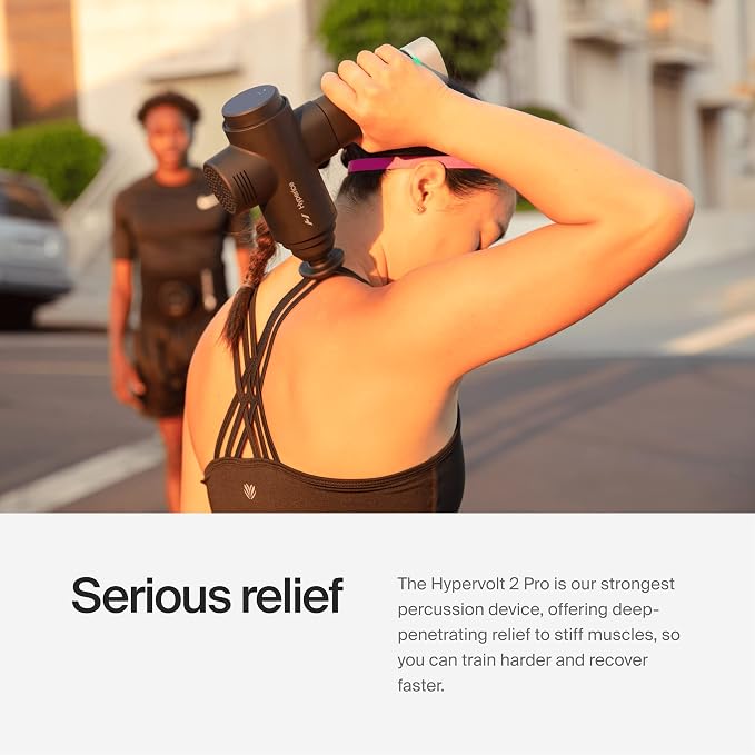 Hyperice Hypervolt 2 Pro Handheld Percussion Massage Gun Deep Muscle Tissue