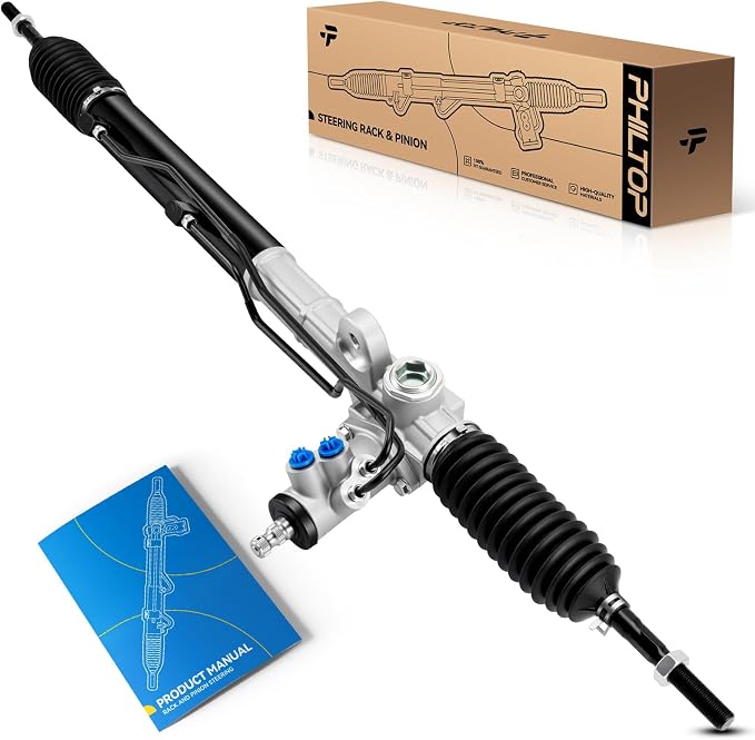 PHILTOP Hydraulic Power Steering Rack and Pinion Fit for 2011-2013 Sorento All Models, 2010-2012 Santa Fe All Models Replace 262450