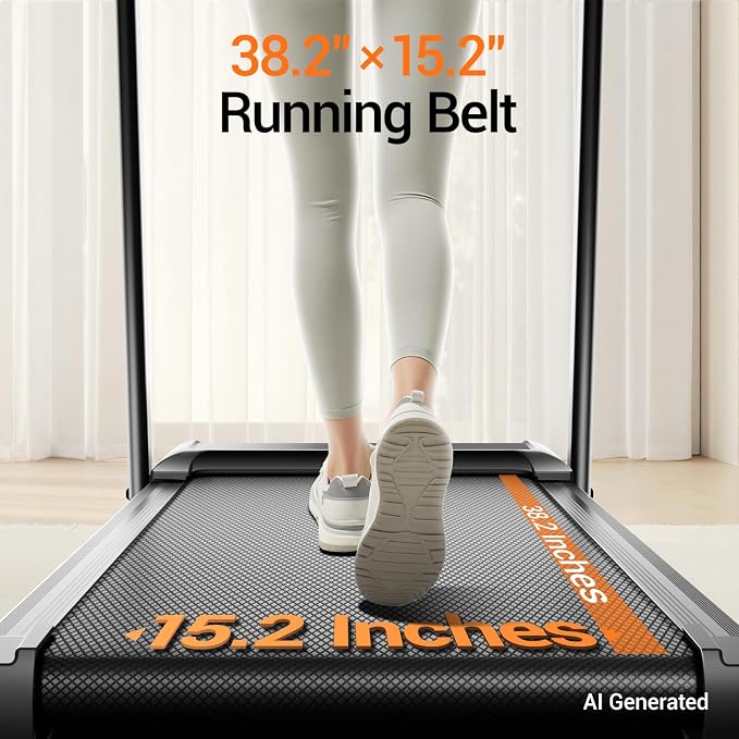 16% Incline Treadmill with Handle,Foldable Treadmills for Home | 3-in-1 Portable Treadmill, Triple-Screen Console,3.0HP Brushless,300 LBS Capacity,Home Office Gym,LED Display