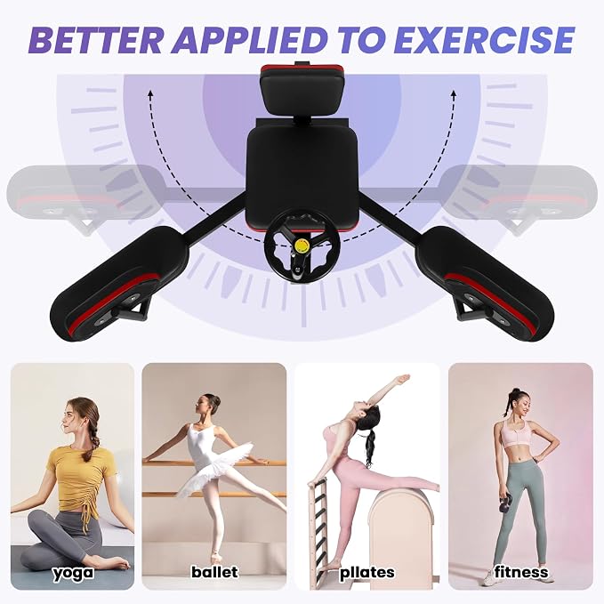 Professional Leg Stretcher, 500LBS Heavy Duty Split Machine, Industrial-Grade Stretching Equipment for Gym, Ballet, Gymnastics & Yoga Training