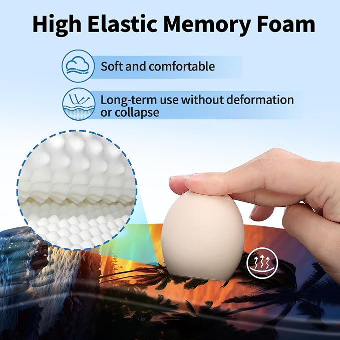 YIWEI Ergonomic Mouse Pad with Wrist Rest for Carpal Tunnel Pain Relief | Memory Foam Wrist Support,Non-Slip Rubber Base, Keyboard Computer Mousepad,Lycra Cloth Surface,Gaming Home Office