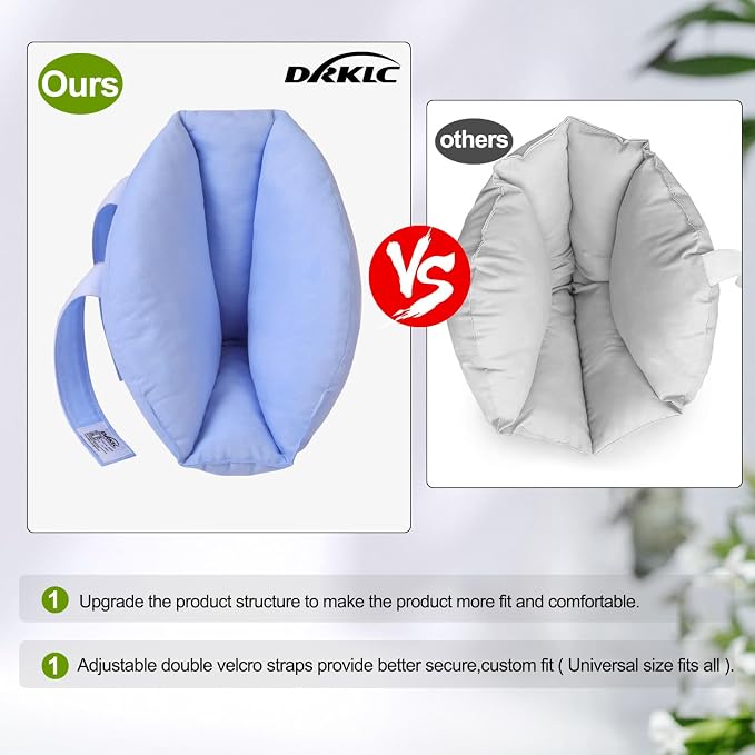 Heel Protectors for Pressure Sores,Adjustable Foot Boot Surgery Recovery Supplies for Elderly Bedridden Pressure Ulcer Ankle Pillow for Bed, Wheelchairs